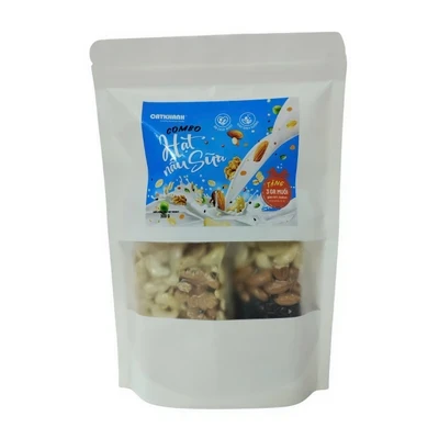 Combo 3 gói hạt nấu sữa Cát Khánh 300g