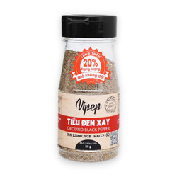Tiêu đen xay Vipep hũ 50g