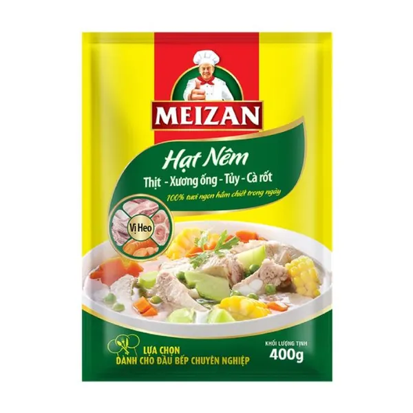 Hạt nêm xương ống Meizan gói 400g