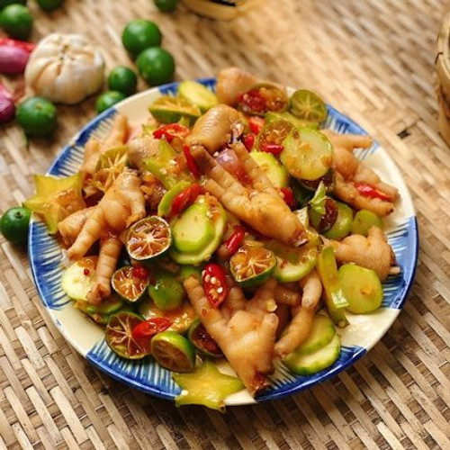 Cách làm chân gà sốt Thái chua cay đậm đà