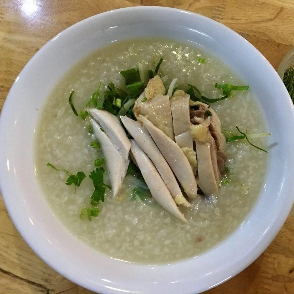 cháo gà