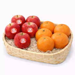 Combo táo candine + quýt nội địa Trung