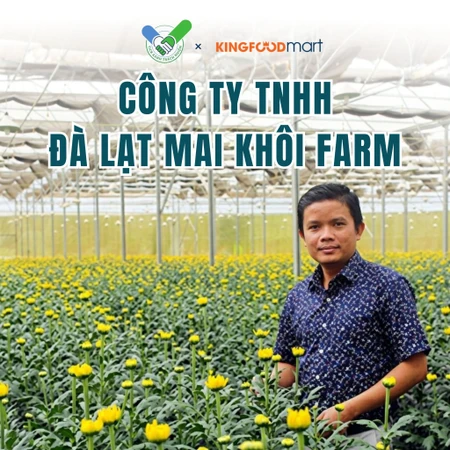 Khám phá lý do Đà Lạt Mai Khôi Farm đạt Tick Xanh trách nhiệm tại Kingfoodmart