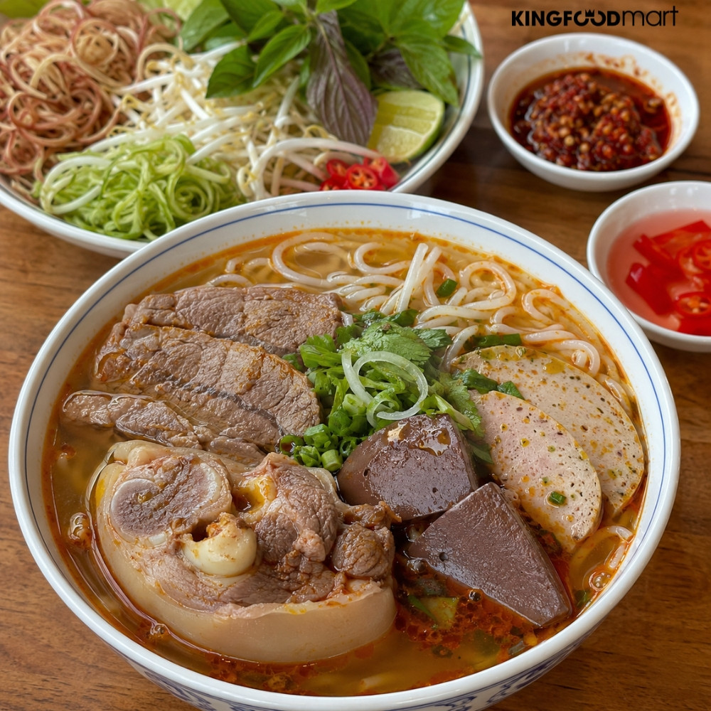 Bún bò Huế 3 miền