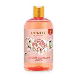 Sữa tắm hoa anh đào Purite chai 500ml