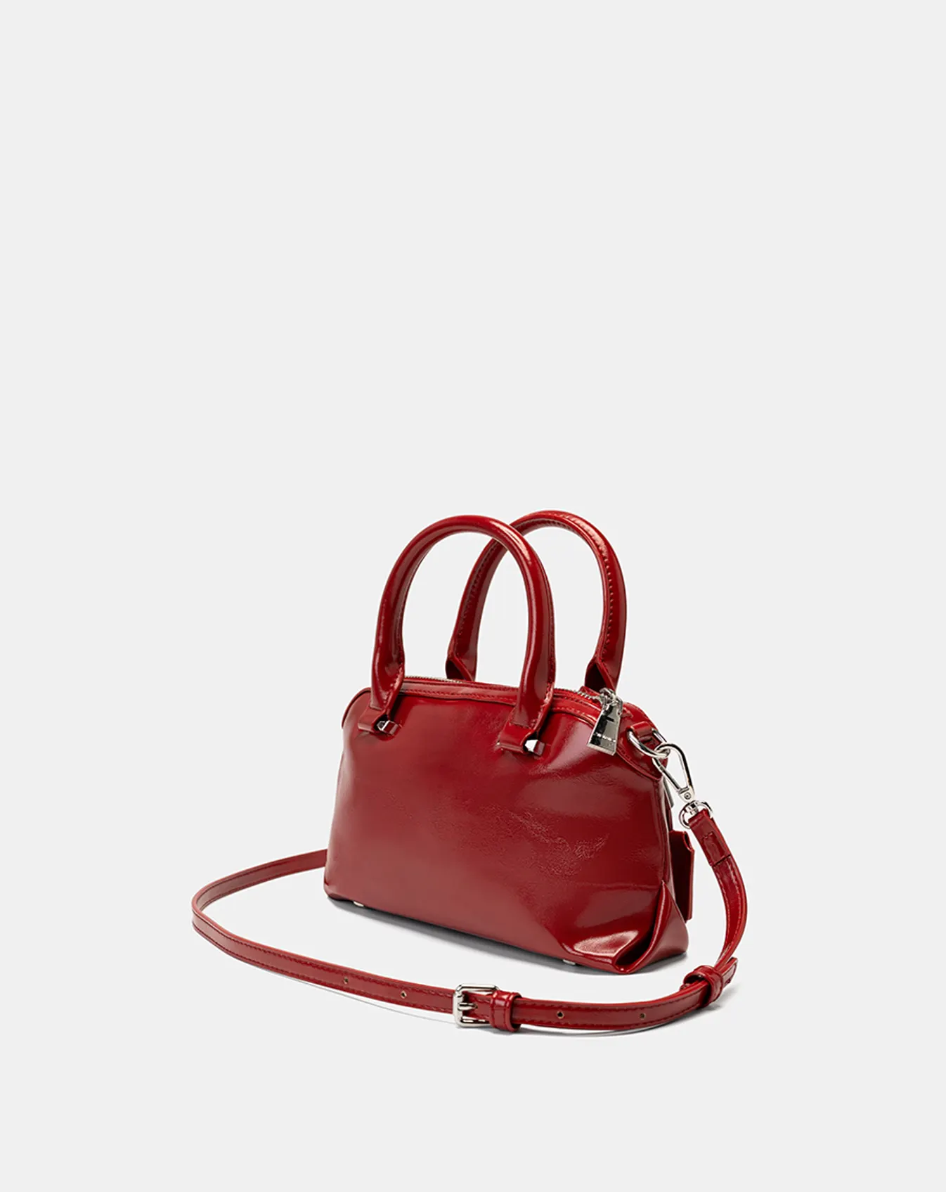 Túi Xách Nhỏ Top Handle Phối Charm - Image 7