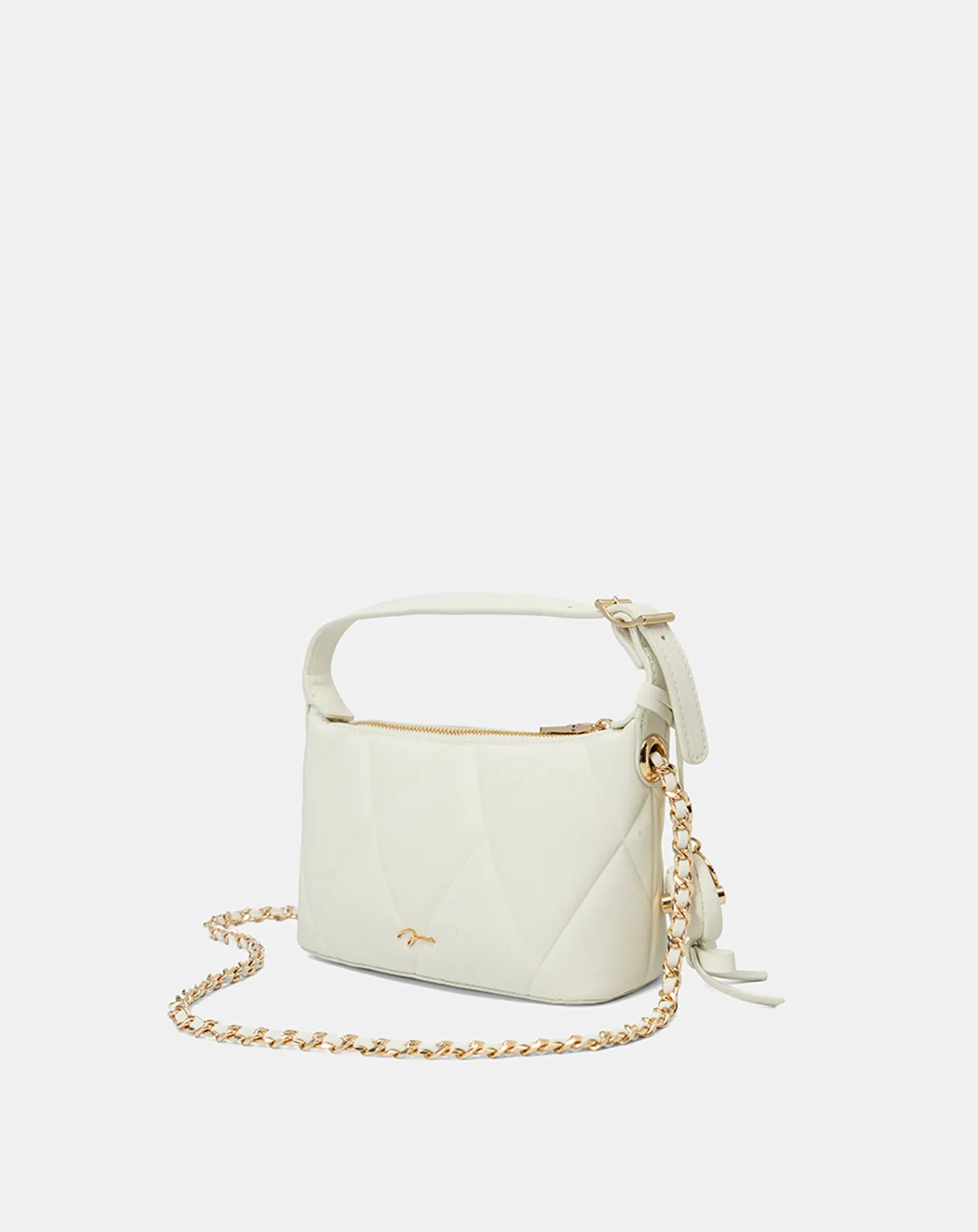 Túi Xách Nhỏ Hobo Phối Charm Beret - Image 6