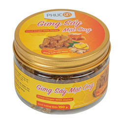 Gừng sấy mật ong Phúc An hũ 150g (1 Hũ)