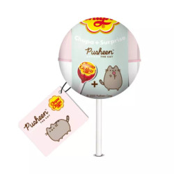 Kẹo mút Surprise Pusheen hương dâu Chupa Chups 12g (1 Cái)