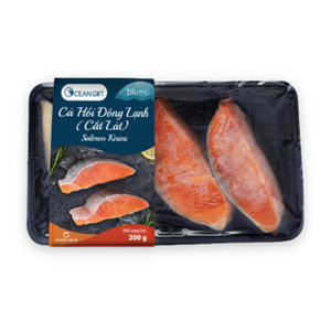 Cá hồi cắt lát đông lạnh Ocean 200g (1 Gói)