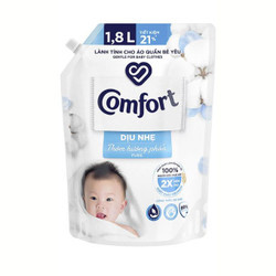 Nước xả đậm đặc cho da nhạy cảm Comfort túi 1.8L (1 Túi)