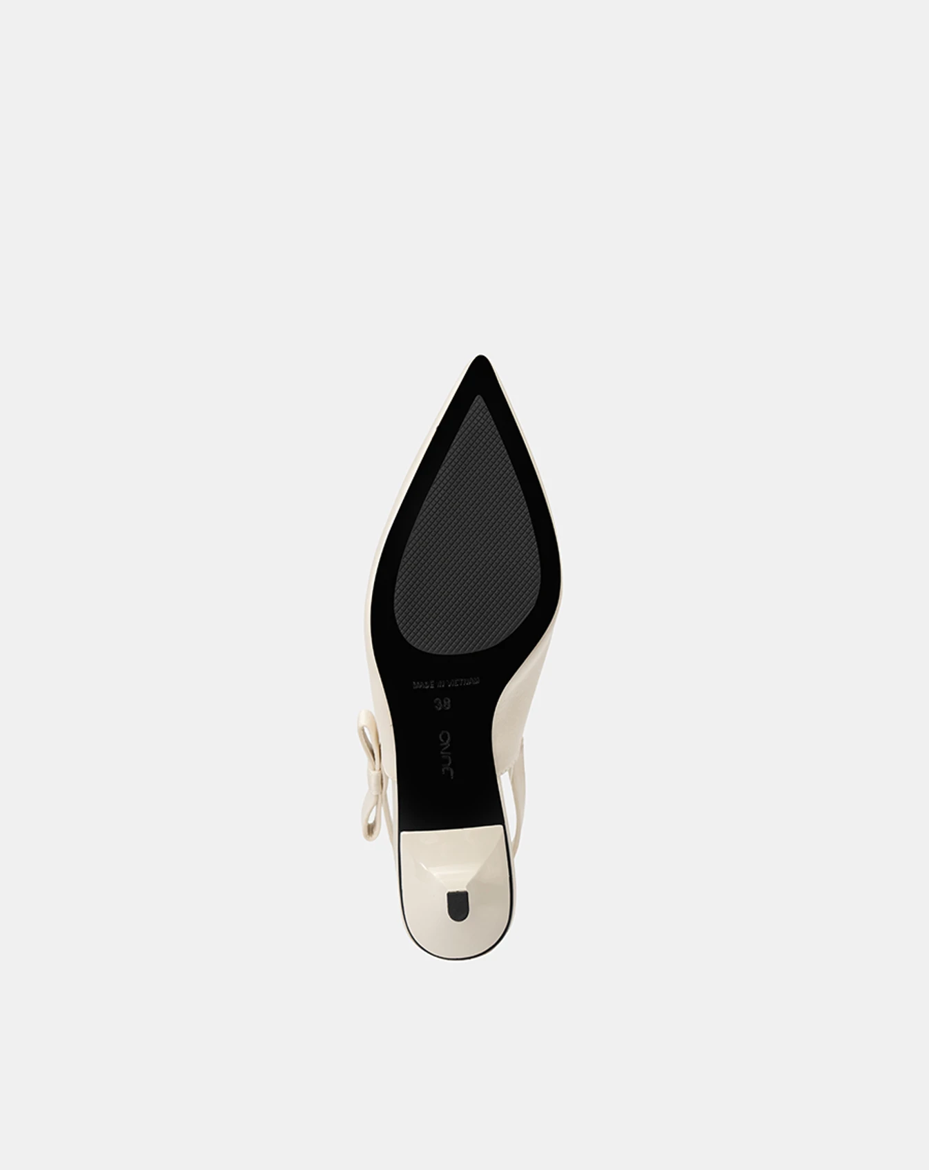 Giày Cao Gót Slingback Phối Nơ Hậu - Image 6