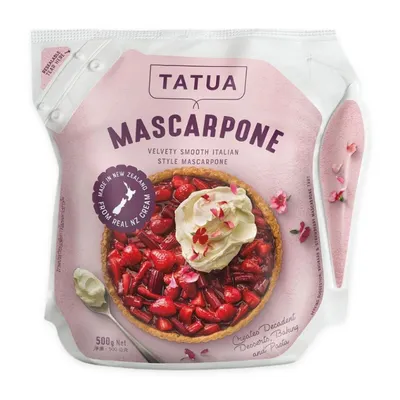 Phô mai Mascarpone Tatua gói 500g