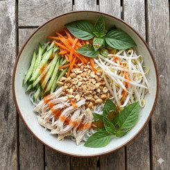 Bún Khô Trộn Chua Cay: Món Ngon Giải Nhiệt Mùa Hè