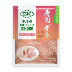 Gừng hồng cắt lát Nakayama gói 100g