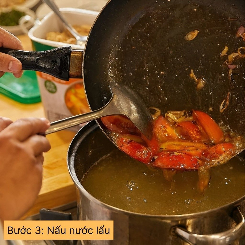 nấu nước lẩu