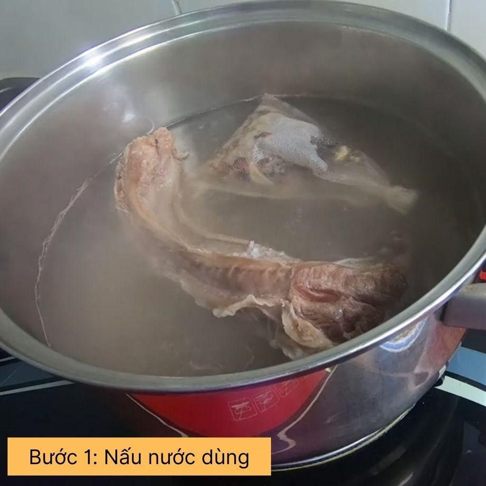 nấu nước dùng