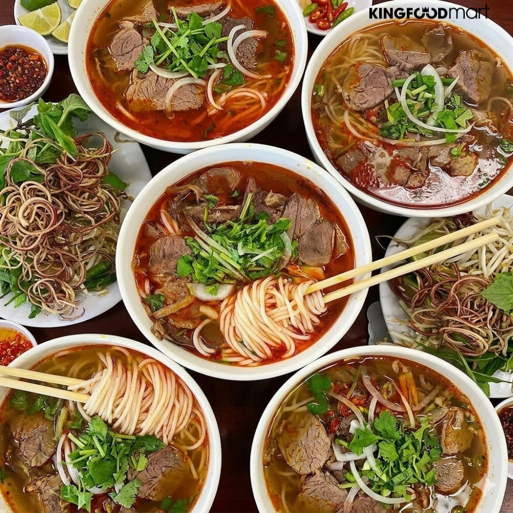 Bún bò Huế 3 miền