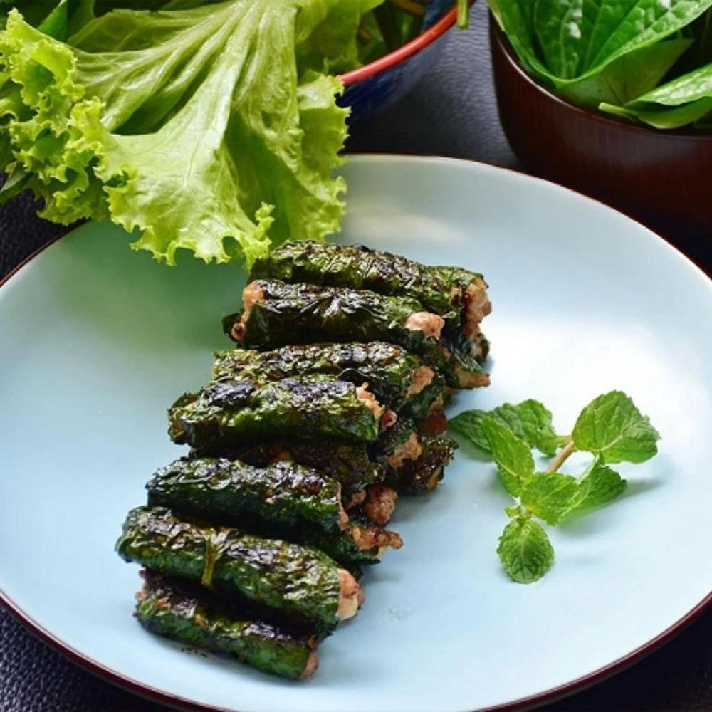 Bò nướng lá lốt
