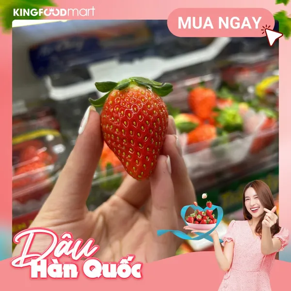 Dâu tây Hàn Quốc hộp 250g