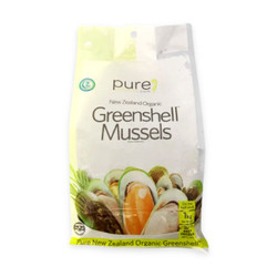 Vẹm xanh New Zealand đông lạnh Pure 1kg (1 gói)