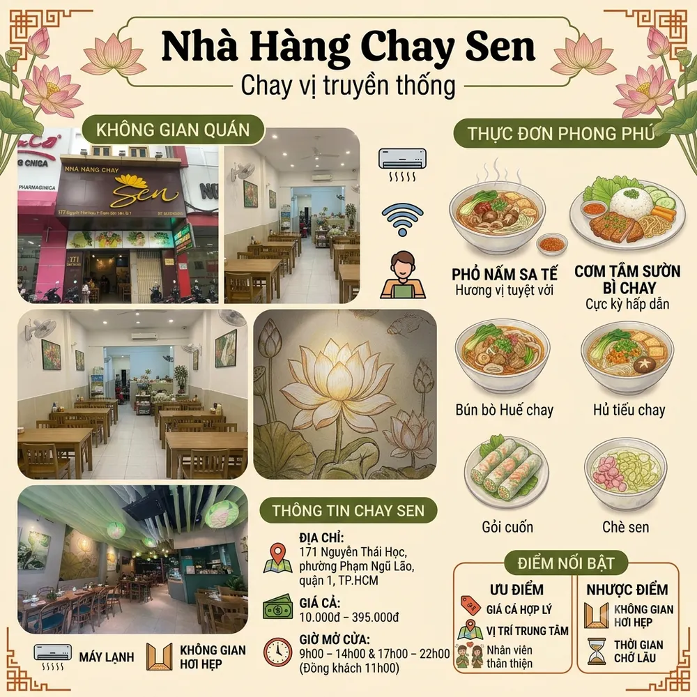 Nhà Hàng Chay Sen