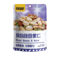 Mix đậu hạt tổng hợp Cam Nguyên gói 208g (1 Gói)