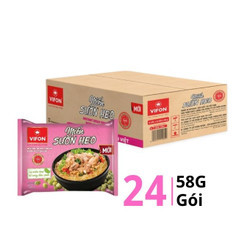 Thùng miến sườn heo Vifon gói 58g (24 Gói)