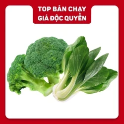 Combo Cải thìa & Bông cải xanh Đà Lạt