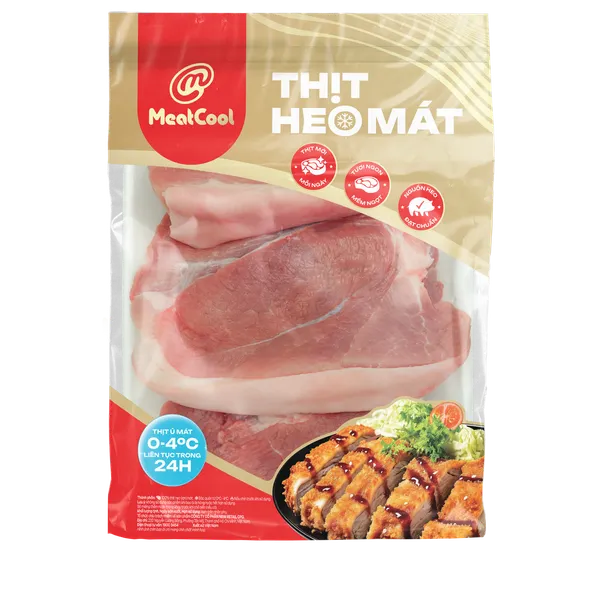 Thịt vai heo Meatcool túi 900g