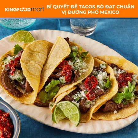Tacos bò (Carne Asada) là gì? Tinh hoa ẩm thực đường phố Mexico