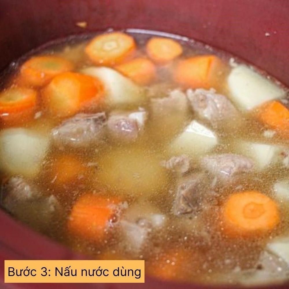 nấu nước dùng