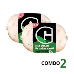 Combo 2 gói chả lụa bì ớt xiêm xanh G gói 500g
