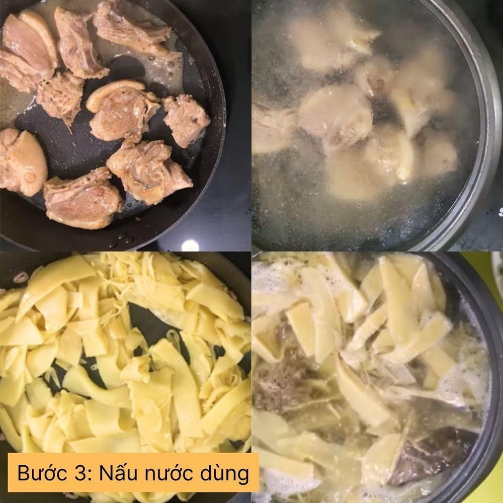 nấu nước dùng