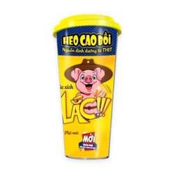 Xúc xích lắc phô mai kiểu Pháp Heo Cao Bồi ly 64g