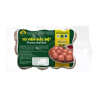 Bò viên đặc biệt Pacow gói 200g