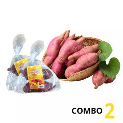 Combo 2 Túi Khoai Lang Giống Nhật Xuất Khẩu 500g