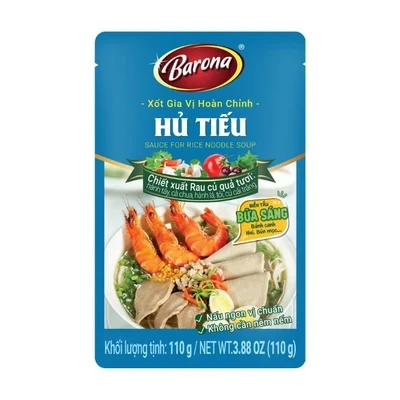 Xốt gia vị hoàn chỉnh hủ tiếu Nam Vang Barona 110g