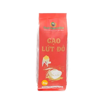 Gạo lứt đỏ Vinh Hiển túi 1Kg