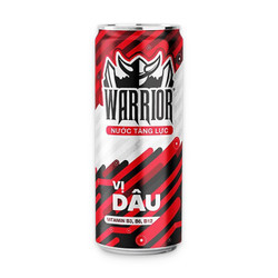 Nước tăng lực hương dâu Warrior 320ml (1 Lon)
