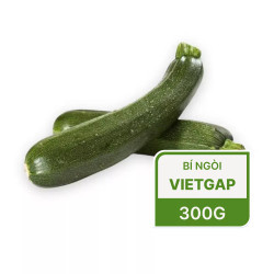 Bí ngòi xanh Đà Lạt VietGAP trái 300g (1 Trái)