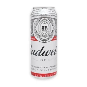 Bia 5% Budweiser lon 500ml
