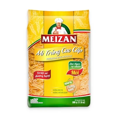 Mì trứng Meizan gói 500g