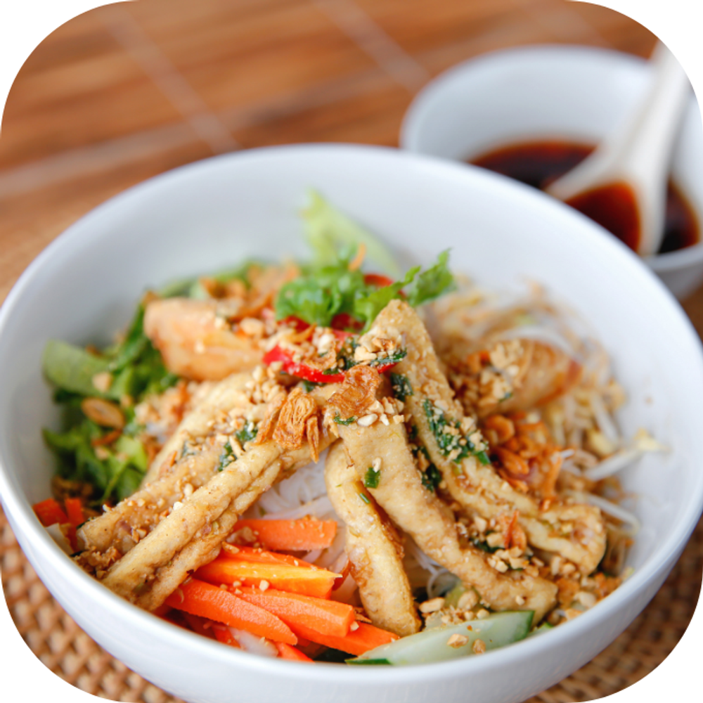 Bun xao chay Kingfoodmart