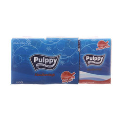 Khăn giấy bỏ túi hương quế Pulppy lốc 6 gói
