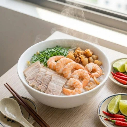 Cách nấu hủ tiếu tôm thịt thơm ngon, nước dùng ngọt tự nhiên