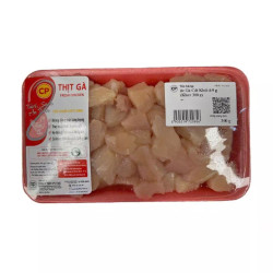 Phi lê ức cắt khối vuông CP 300g