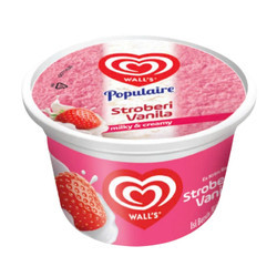 Kem ly dâu Populaire Wall's ly 90ml (1 Ly)