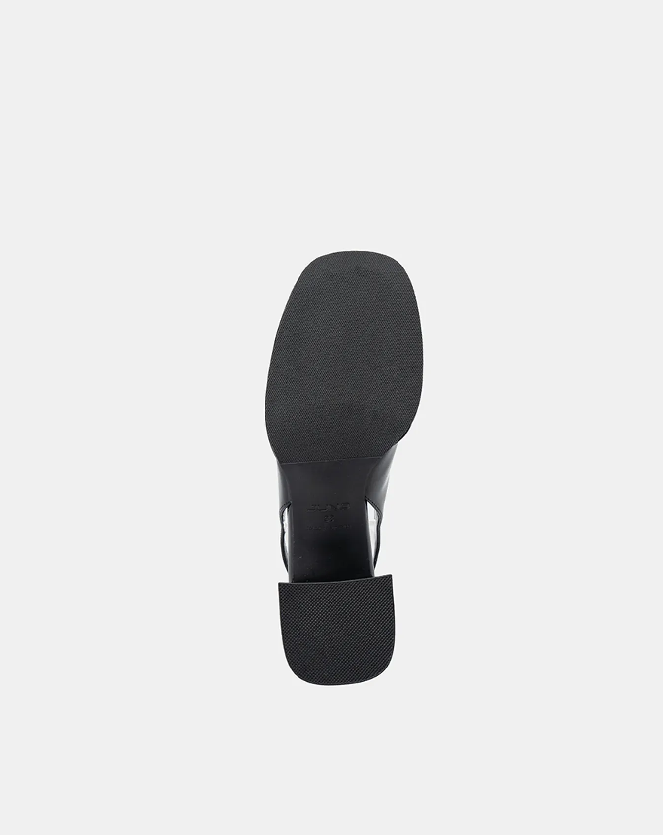 Giày Cao Gót Slingback Mũi Tròn Phối Nơ Pu - Image 8
