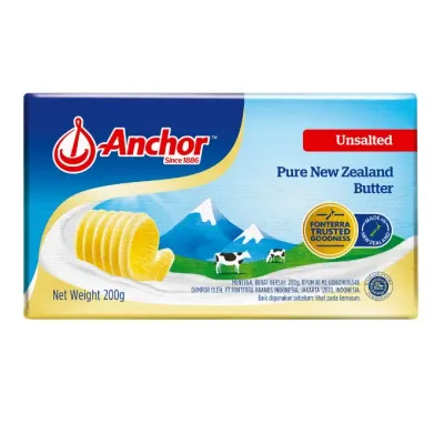 Bơ lạt Anchor khối 200g